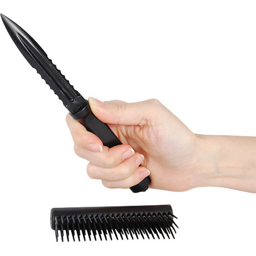 Black Color Plastic Brush KNIFE