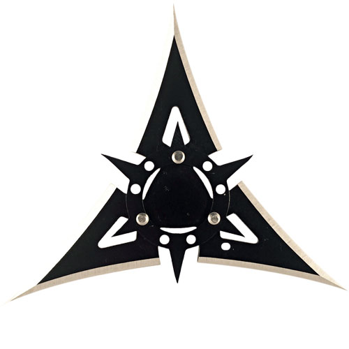 4'', 3 Point Black Throwing Star