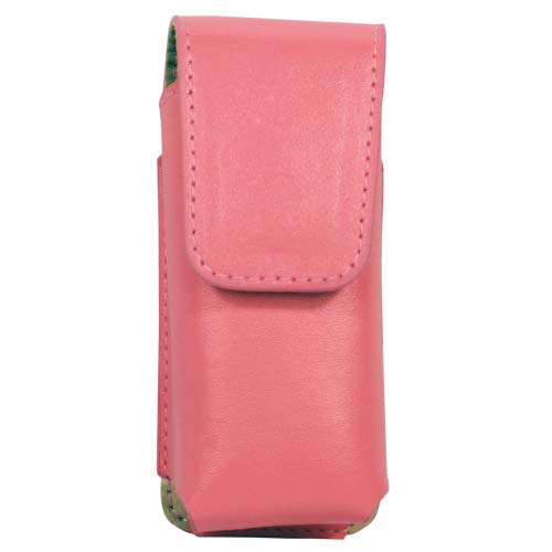 Pink Leatherette Holster for RUNT STUN GUN