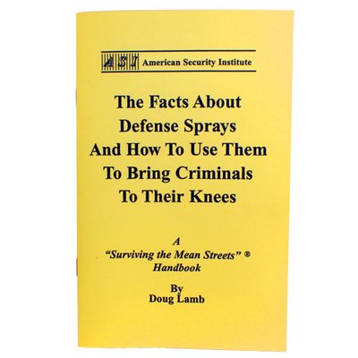 Tactical Defense Spray BOOK