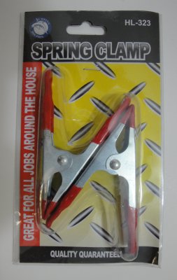 2pc 4'' Metal Spring Clamps
