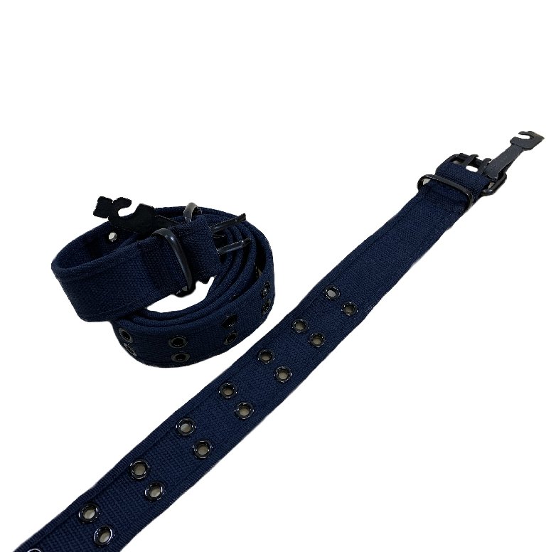 BELT--Canvas BELT with Holes (All Sizes) *Navy