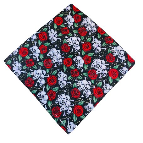 BANDANA-Skulls & Roses