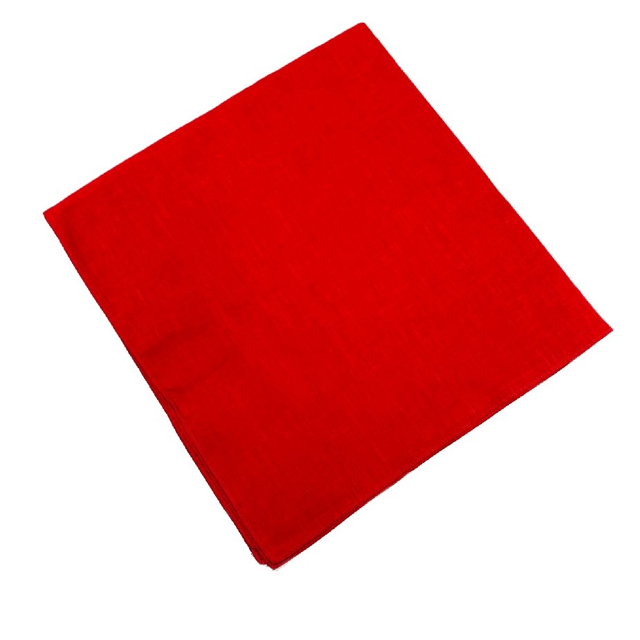 Bandana-Solid Red