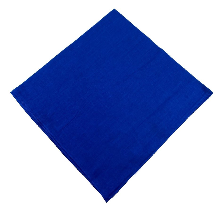 BANDANA-Solid Royal Blue