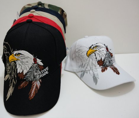 Native Pride-Eagle with Feathers