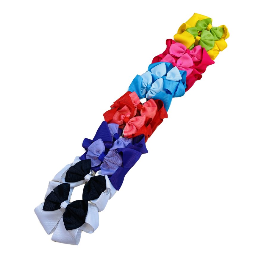 5'' Alligator Clip [Two-Tone Bow]