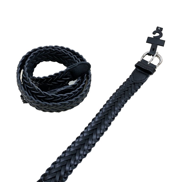 BELT--Braided Black (Large Only)