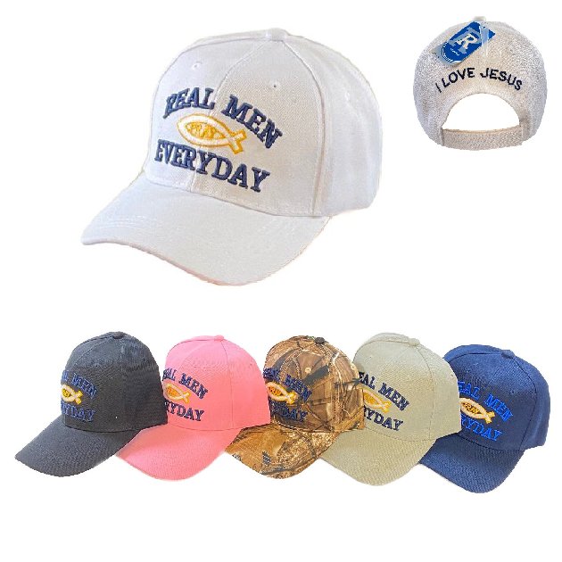 *Real Men Pray Everyday Ball CAP