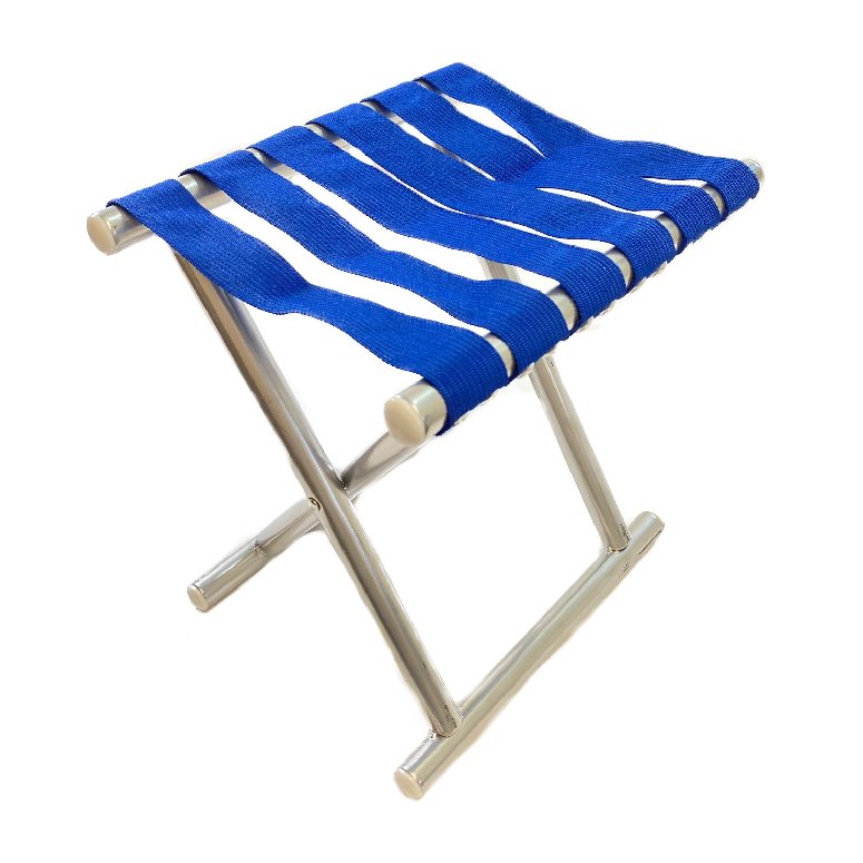 Folding Camping STOOL with Canvas Seat  12.5''