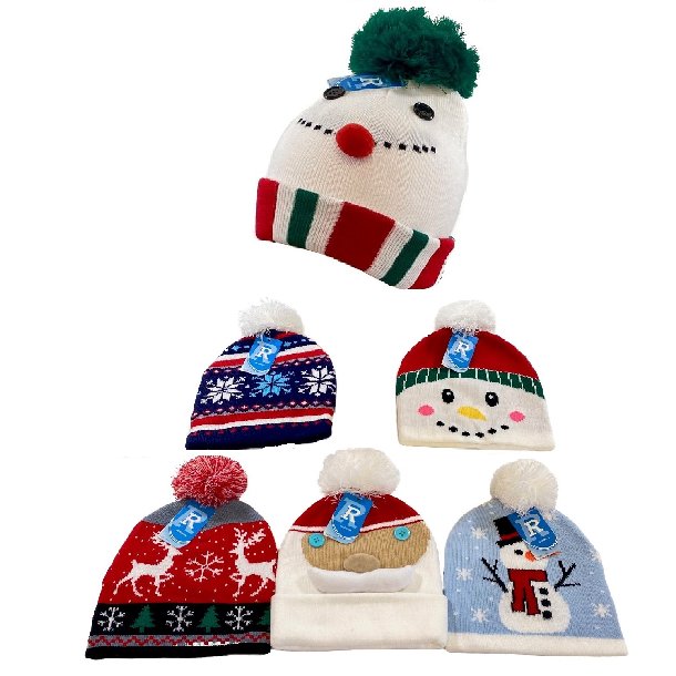 .Child's Knitted HAT [Winter/Santa Assortment]