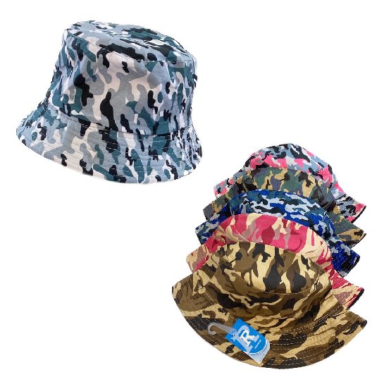 Bucket Hat [Child's Colorful CAMO]