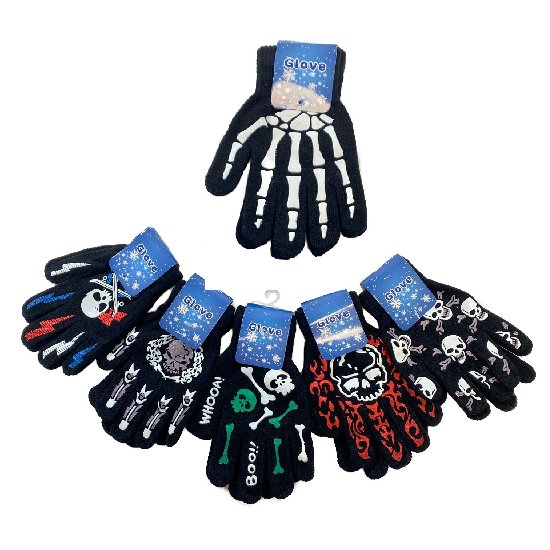 Boy's Knitted GLOVES [Assorted Prints]