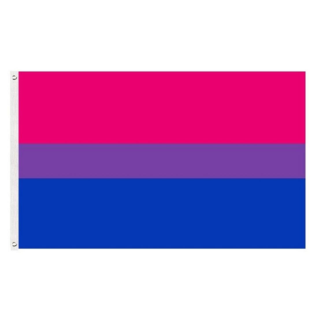 3'x5' Bisexual Pride FLAG *Pink/Lavender/Blue