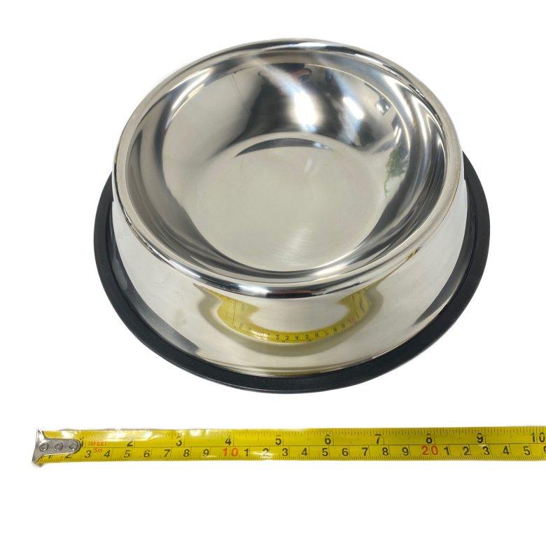 Stainless STEEL Pet Bowl [Medium] 10''