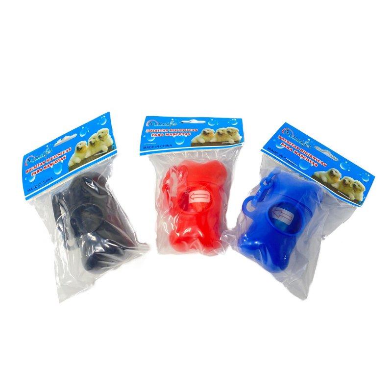 15ct Pet Clean-Up BAGS in Bone-Shaped Holder