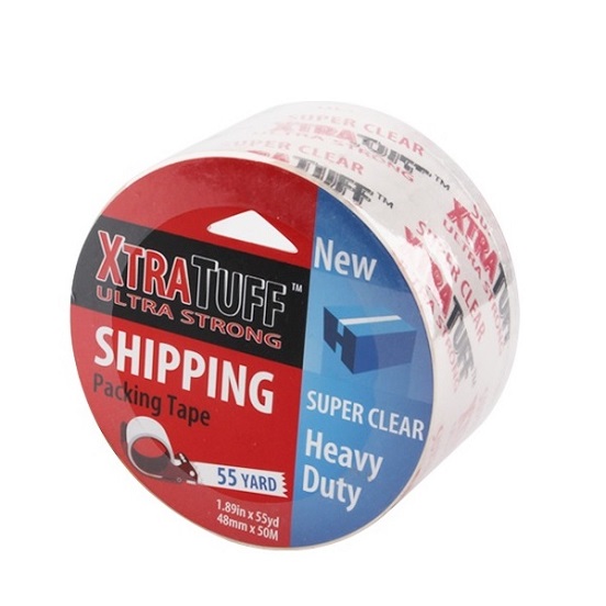 1.89''x55yd Clear Heavy Duty Packing Tape