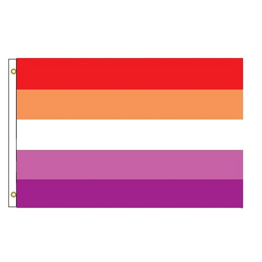 3'x5' Lesbian PRIDE Flag [Sunset]