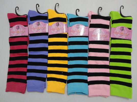 12'' Knee High Socks-Stripes