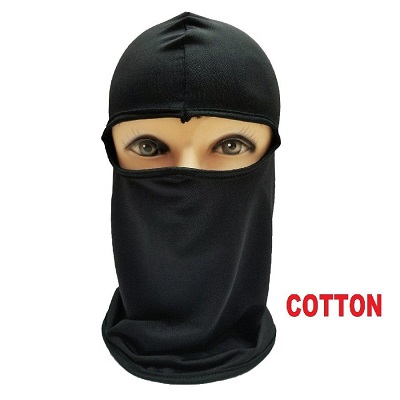 Ninja Face Mask [100% Cotton-BLACK Only]