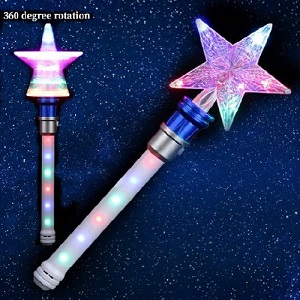 14.5'' Spinning Star Wand with Lights & Sound