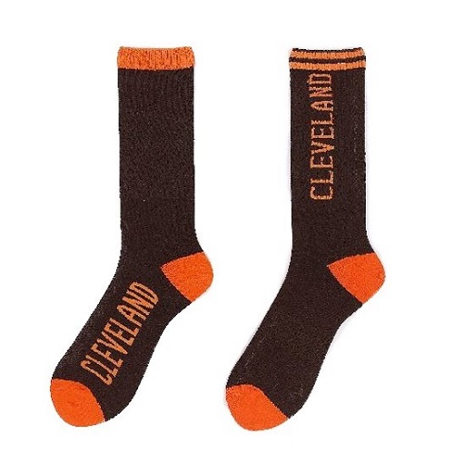 1pr Crew SOCKS-3 Styles [CLEVELAND] 10-13 B/O