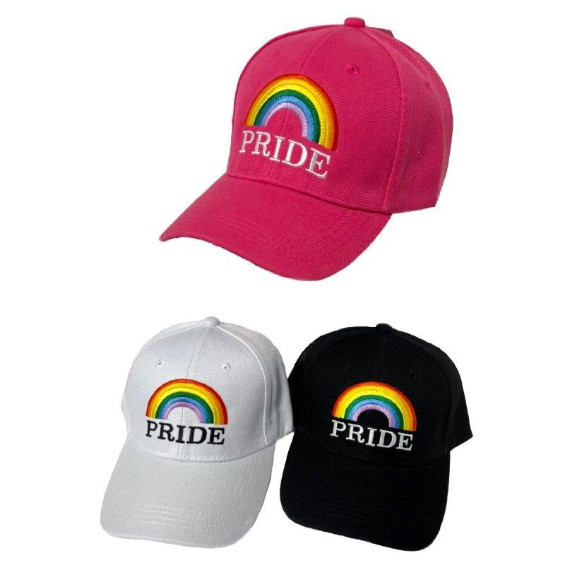 ..Pride Hat [PRIDE RAINBOW] Embroidered
