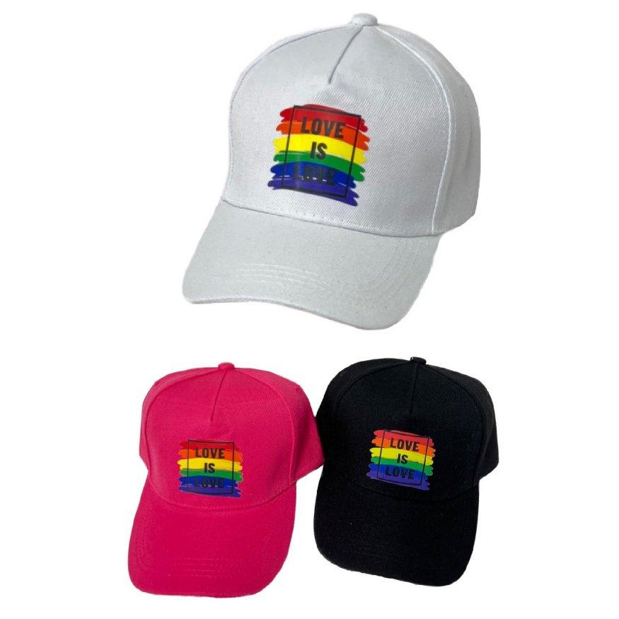 ..PRIDE Hat [Love is Love] Screen Print