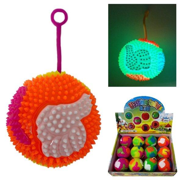 Light-Up Yoyo Ball with Squeaker [Thumbs Up]