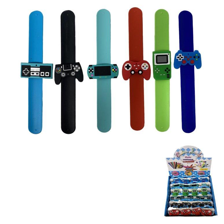 8.3'' Silicone Snap Band Bracelet [VIDEO GAMEs]