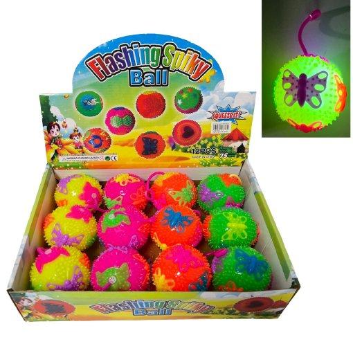 Light-Up Yoyo Ball with Squeaker [Butterfly]