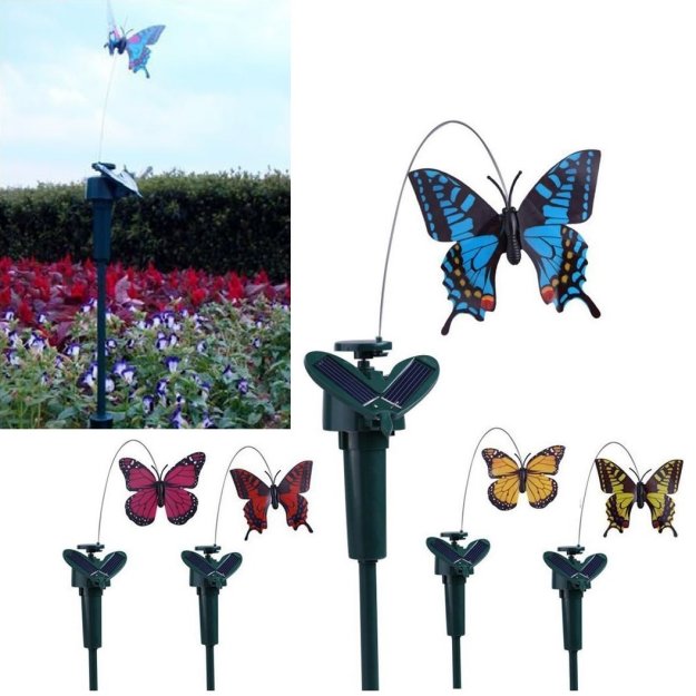 SOLAR Yard Stake [Butterfly]