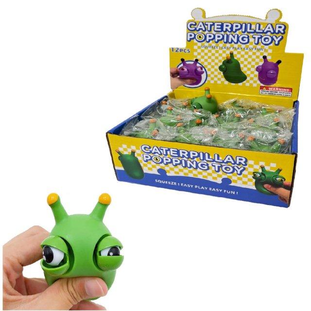 Eye-Popping Squeeze Toy [Caterpillar]