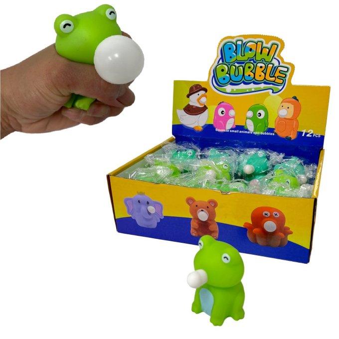 Blowing Bubbles Squeeze Toy [FROG]