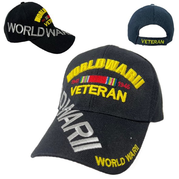* . World War II Veteran Hat [Lg Letters]