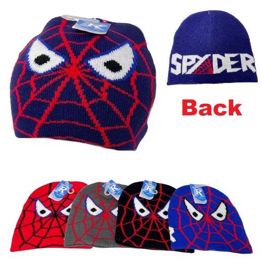 Knitted Boys BEANIE [SPIDER]