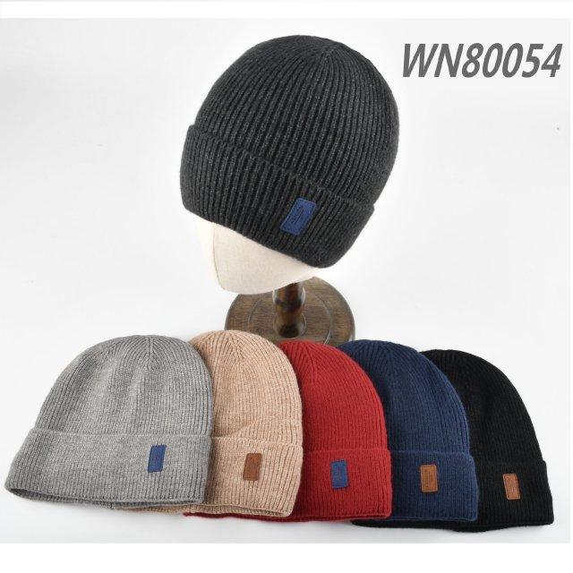 Knitted Super Soft Plush-Lined Cuffed HAT [Ribbed]