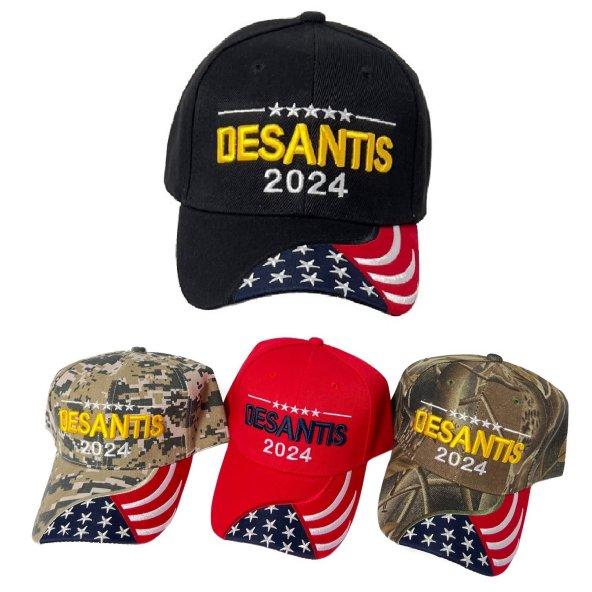 ##DESANTIS 2024 HAT [Flag Bill]