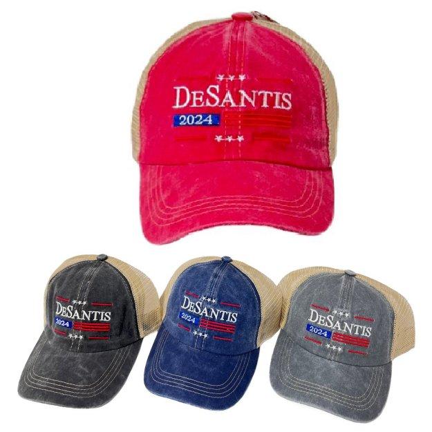 ##DESANTIS 2024 Cotton Hat [Mesh Back]