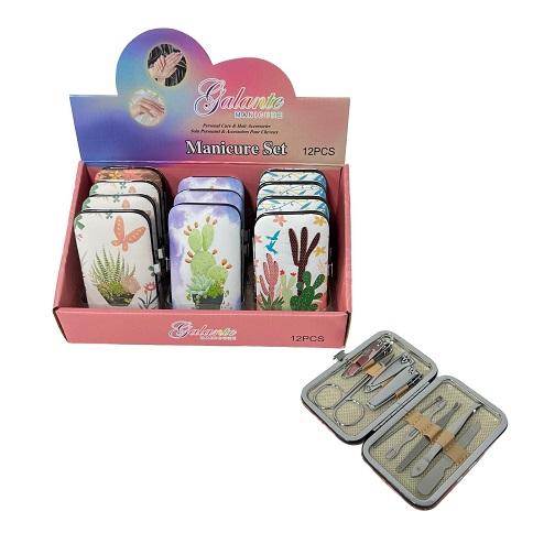 9pc Manicure Care Set [Cactus & Succulents]
