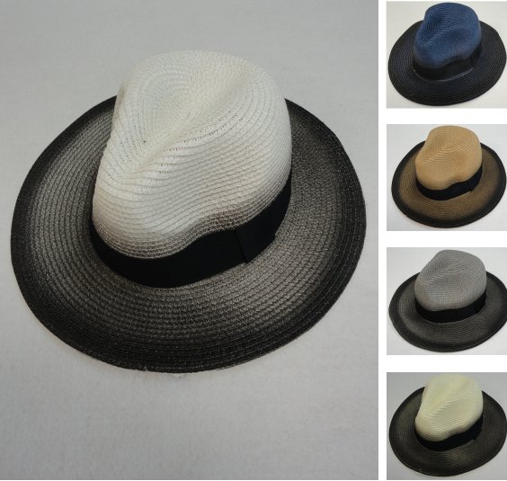 MEN's Woven Hat [Light/Dark Fade]