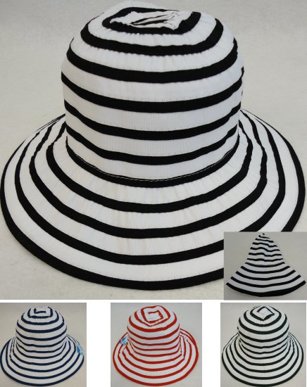 Ladies Fashion HAT [Two-Tone Swirl]