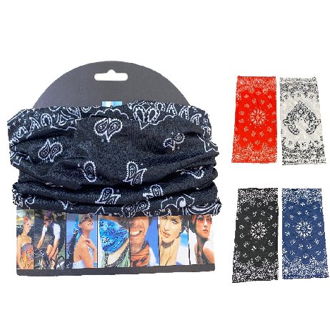 Multi Functional Headgear Gaiter Buff [Paisley]
