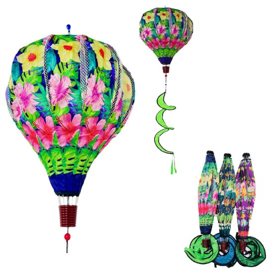 21'' Air BALLOON Spinner [Floral Print Assortment]