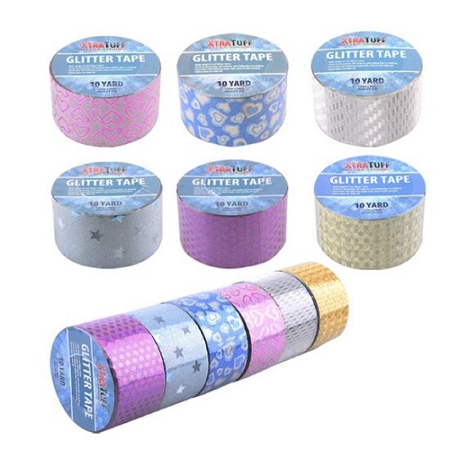 XtraTuff Duct Tape [Glitter] 10ydx1.85in