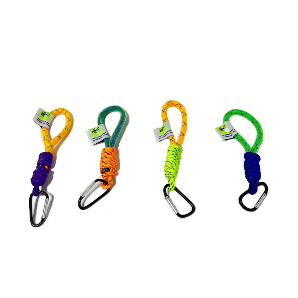 7'' Neon Rope Key Chain