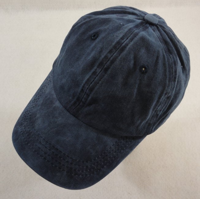 Washed Cotton BALL CAP [NAVY]