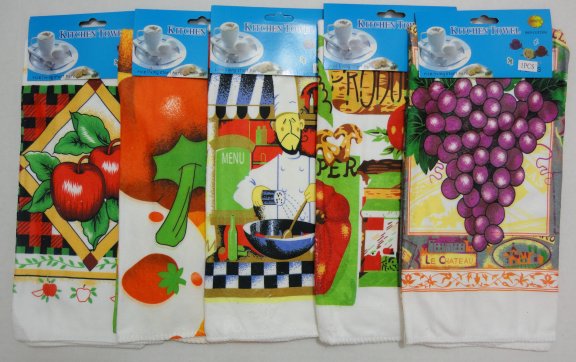 Printed Dish TOWELs