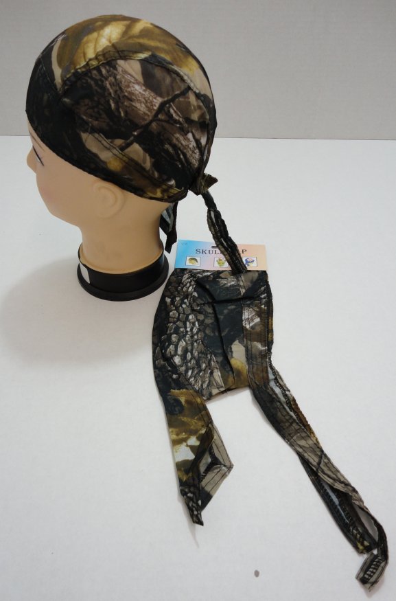 SKULL Cap-Hardwoods Camo