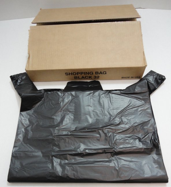 .....32'' Black Plastic Bags-100ct